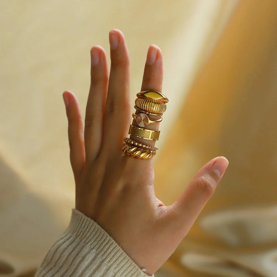The Art of Stacking: Elevate Your Style with Stackable Rings - Willow & Luna