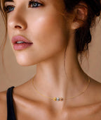 PT302G B.Tiff Triolette Pendant Necklace [Gold Chain]
