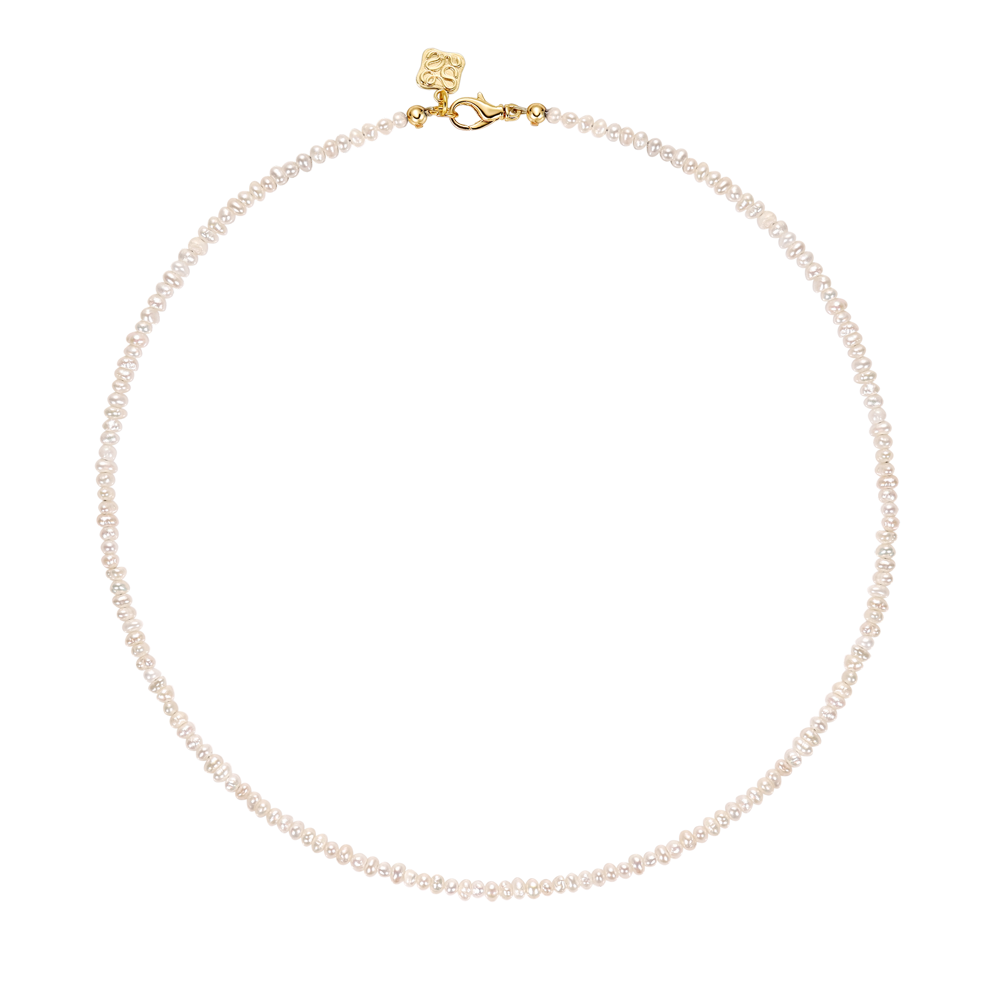 MINI BUTTON NECKLACE