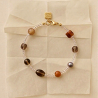 Mocha Dot Bracelet