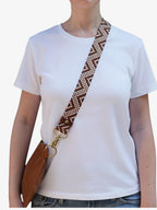 Alice Crossbody Bag, Brown Leather