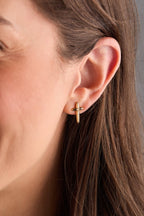 4:13 Cross Stud Earrings - Willow & Luna