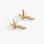 4:13 Cross Stud Earrings - Willow & Luna