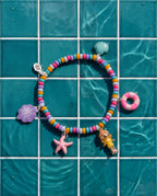 Polly Pocket™ Limited Edition Pool Party Stretch Charm Bracelet