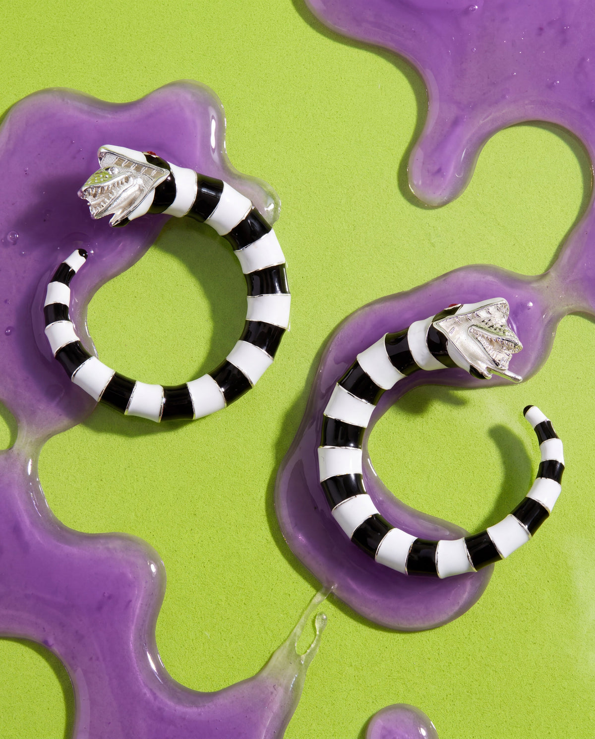 BEETLEJUICE™ Sandworm Hoop Earring
