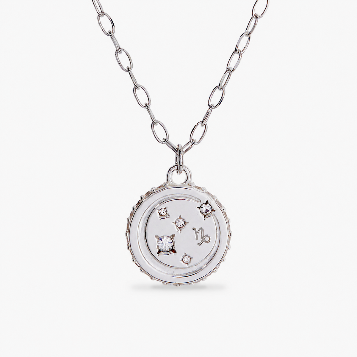 Capricorn Zodiac Precious Necklace