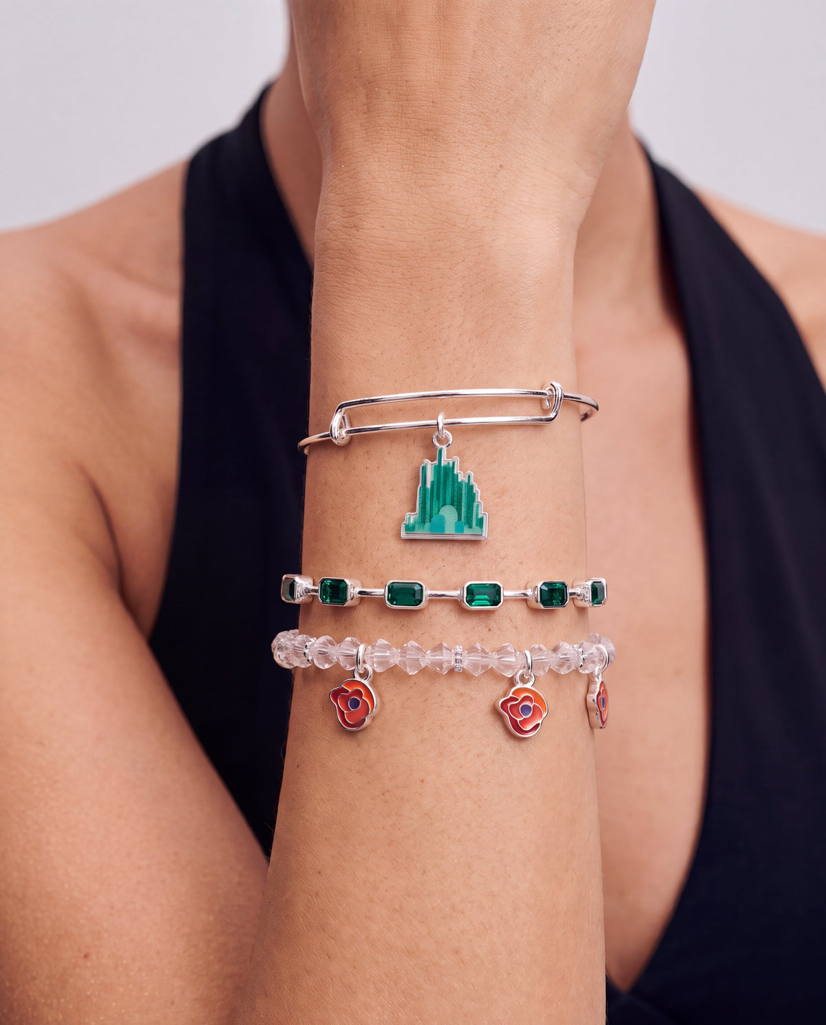 The Wizard of Oz™ Emerald City Bangles Set of 3