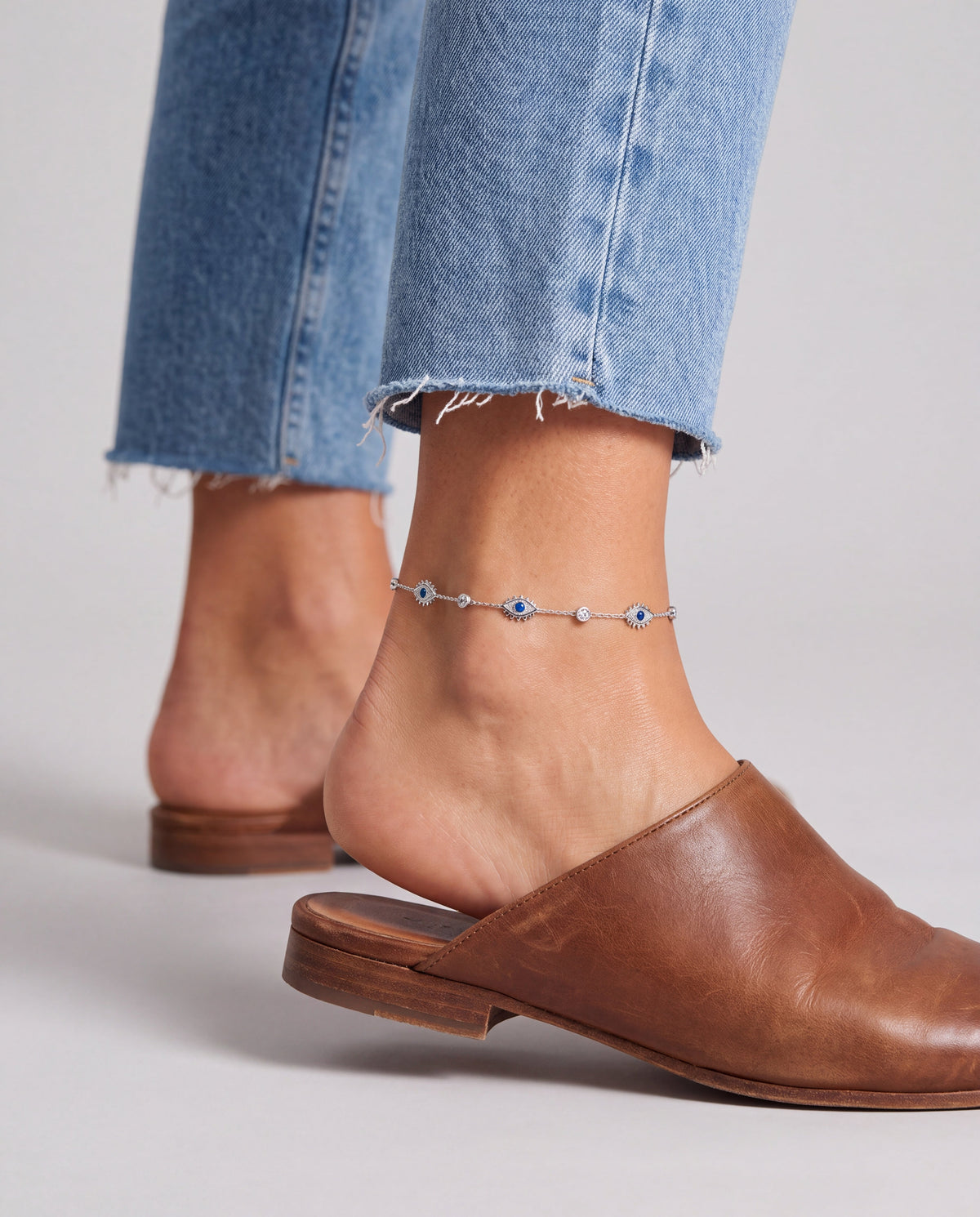 Evil Eye Crystal Anklet