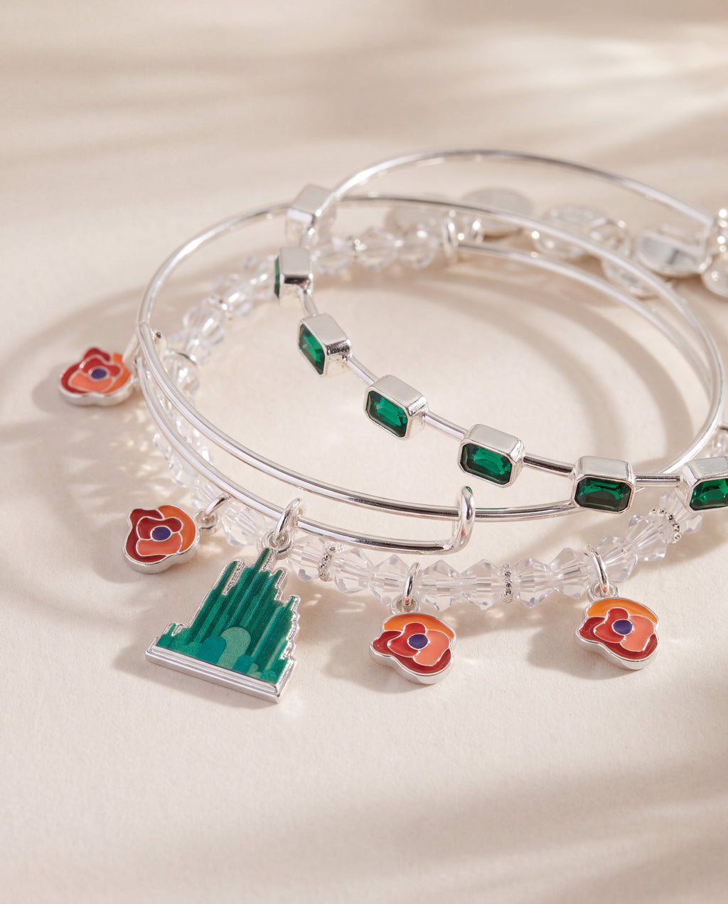 The Wizard of Oz™ Emerald City Bangles Set of 3