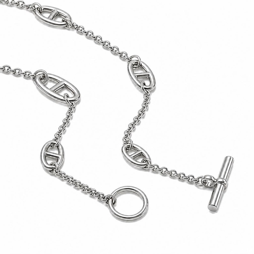 C008W B.Tiff Garlande Lariat Chain Necklace
