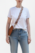 Alice Crossbody Bag, Brown Leather