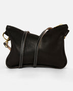 Alice Crossbody Bag, Black Leather