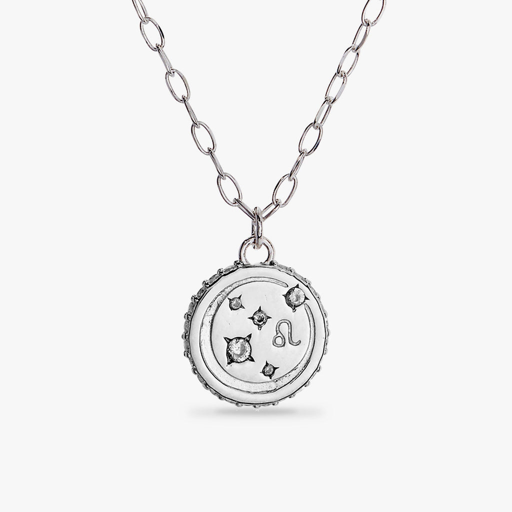 Leo Zodiac Precious Necklace