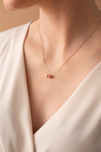 October Birthstone Precious Pendant Necklace