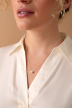 April Birthstone Precious Pendant Necklace