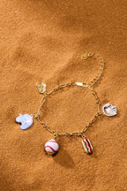 'Take Me Out to the Ballgame' Baseball Charm Bracelet