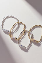 Evil Eye Barrel Closure Bracelet