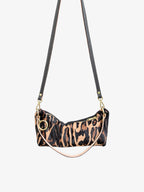 Baby Blair Shoulder Bag, Leopard Print Hair-On Hide-Available for Pre-Order
