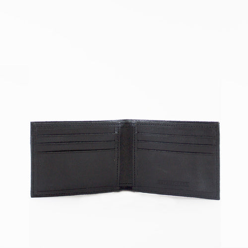 Black Distressed Leather Wallet | BPW100A