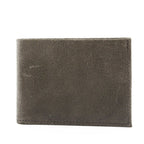 Black Distressed Leather Wallet | BPW100A