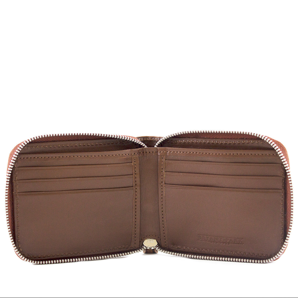 Alligator Embossed Leather Zip-Around Wallet | BPW7573