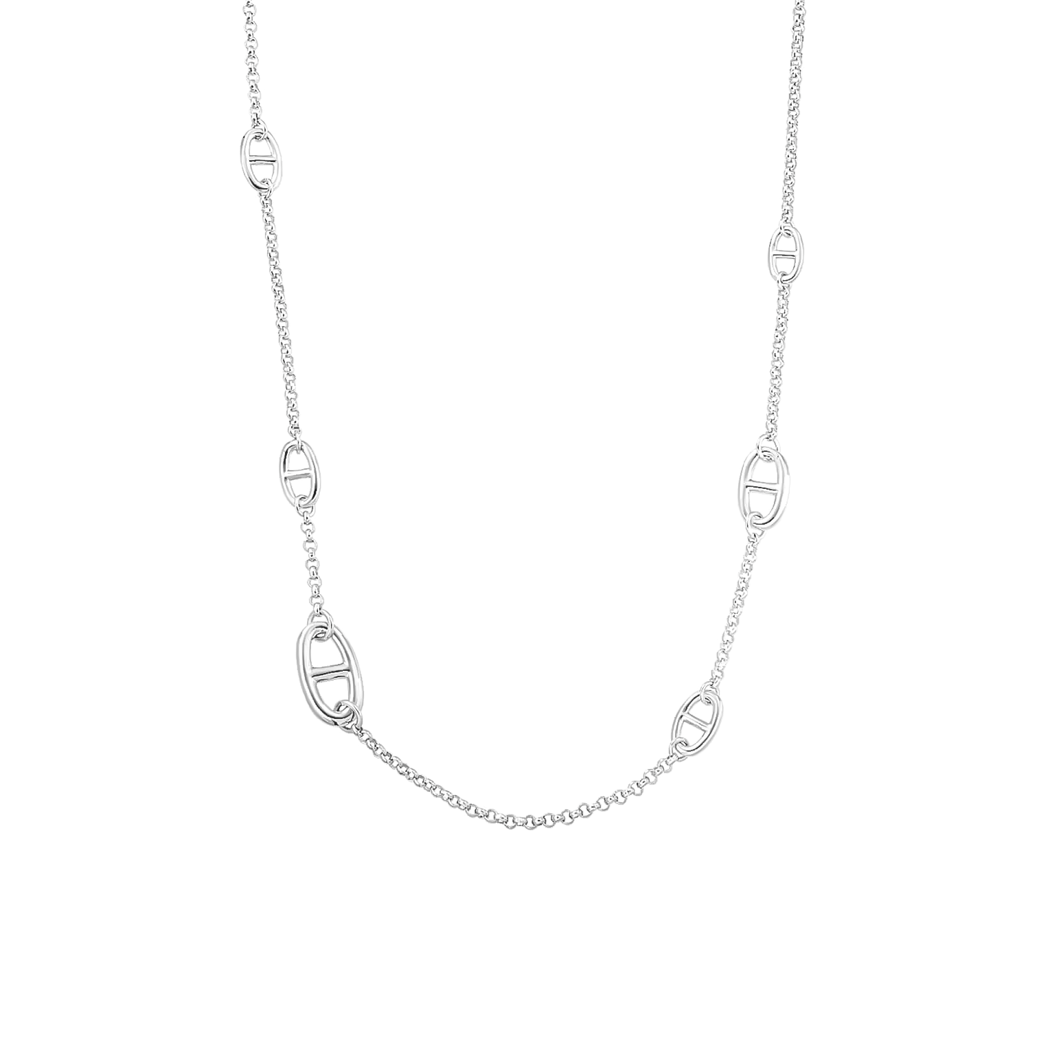 C008W B.Tiff Garlande Lariat Chain Necklace