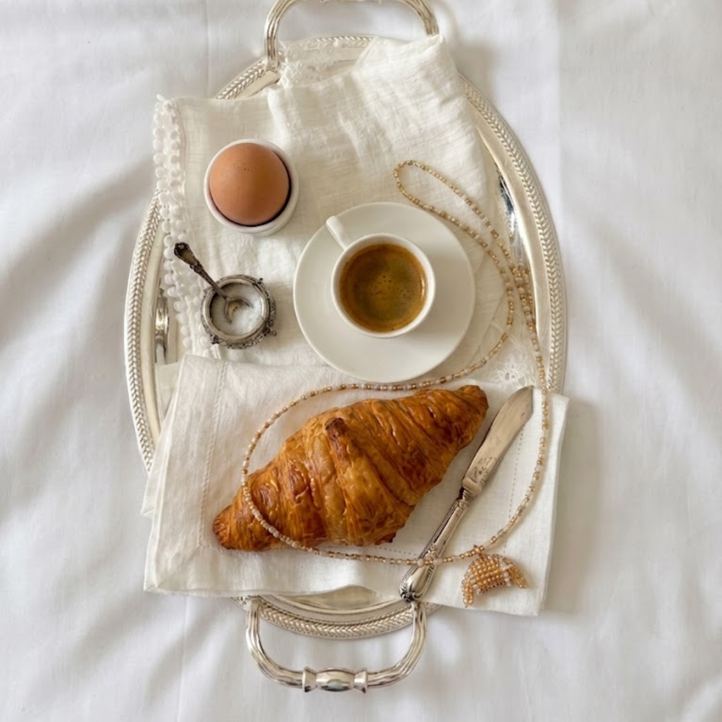 Beaded Croissant