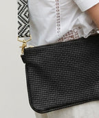 Alice Crossbody Bag, Black Leather