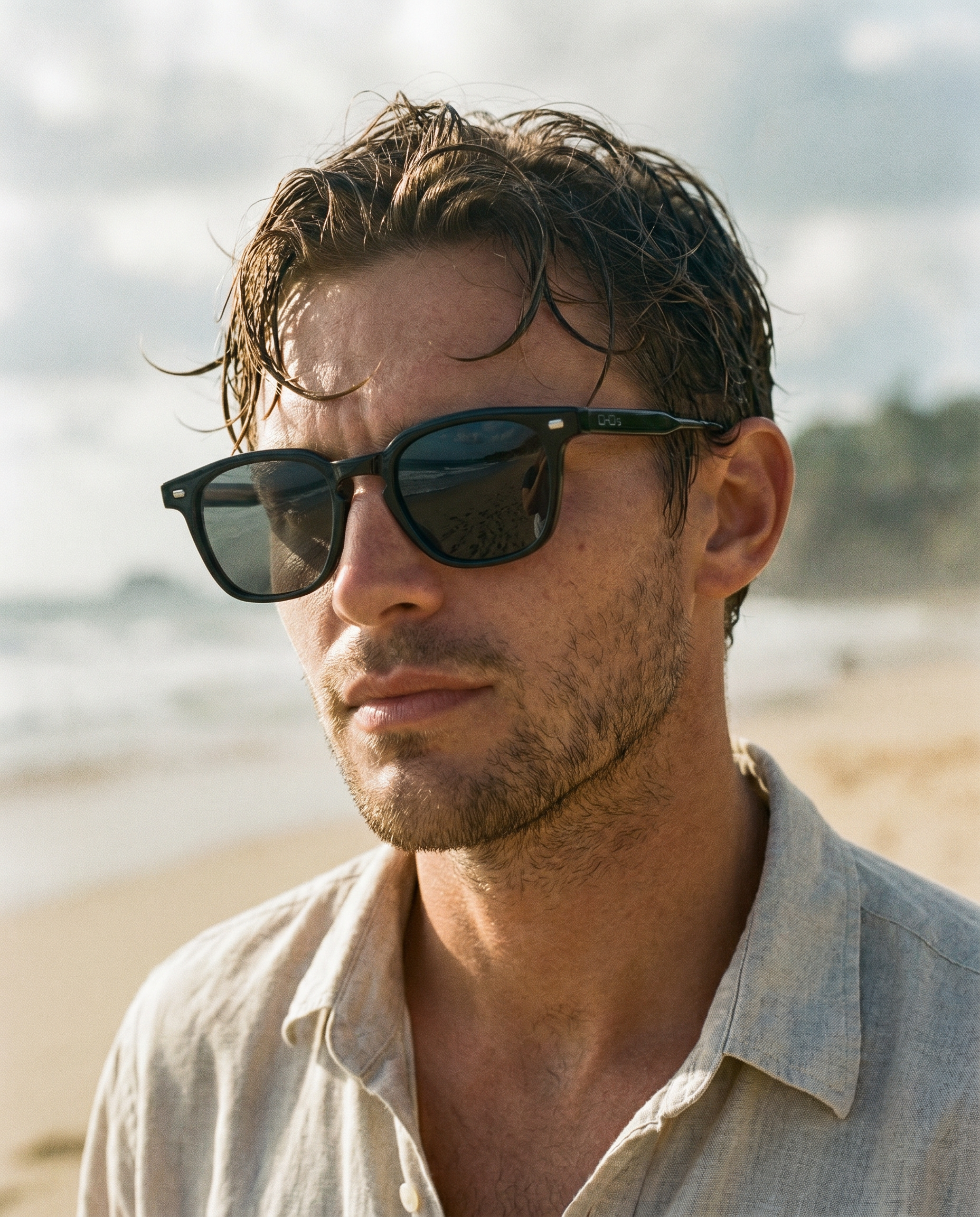 JESSIE Black Polarized Wayfarer Sunglasses | OHOs Surf Co.