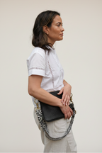Alice Crossbody Bag, Black Leather