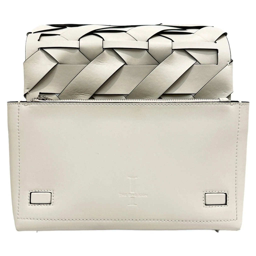 THE ZENOBIA WOVEN CLUTCH