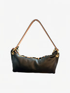 Baby Blair Shoulder Bag, Leopard Print Hair-On Hide-Available for Pre-Order