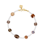 Mocha Dot Bracelet