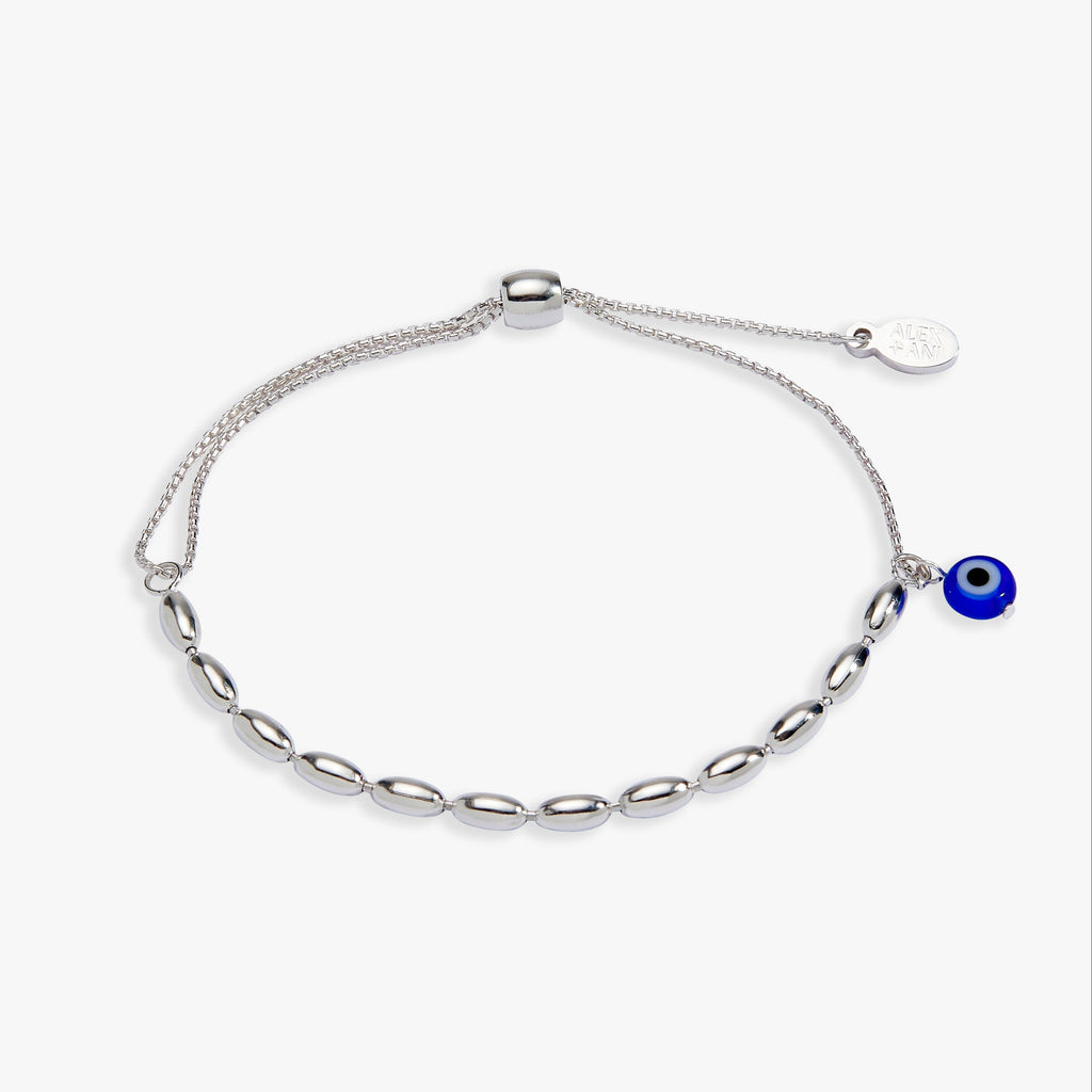Evil Eye Pull Chain Bracelet