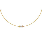 PT302G B.Tiff Triolette Pendant Necklace [Gold Chain]