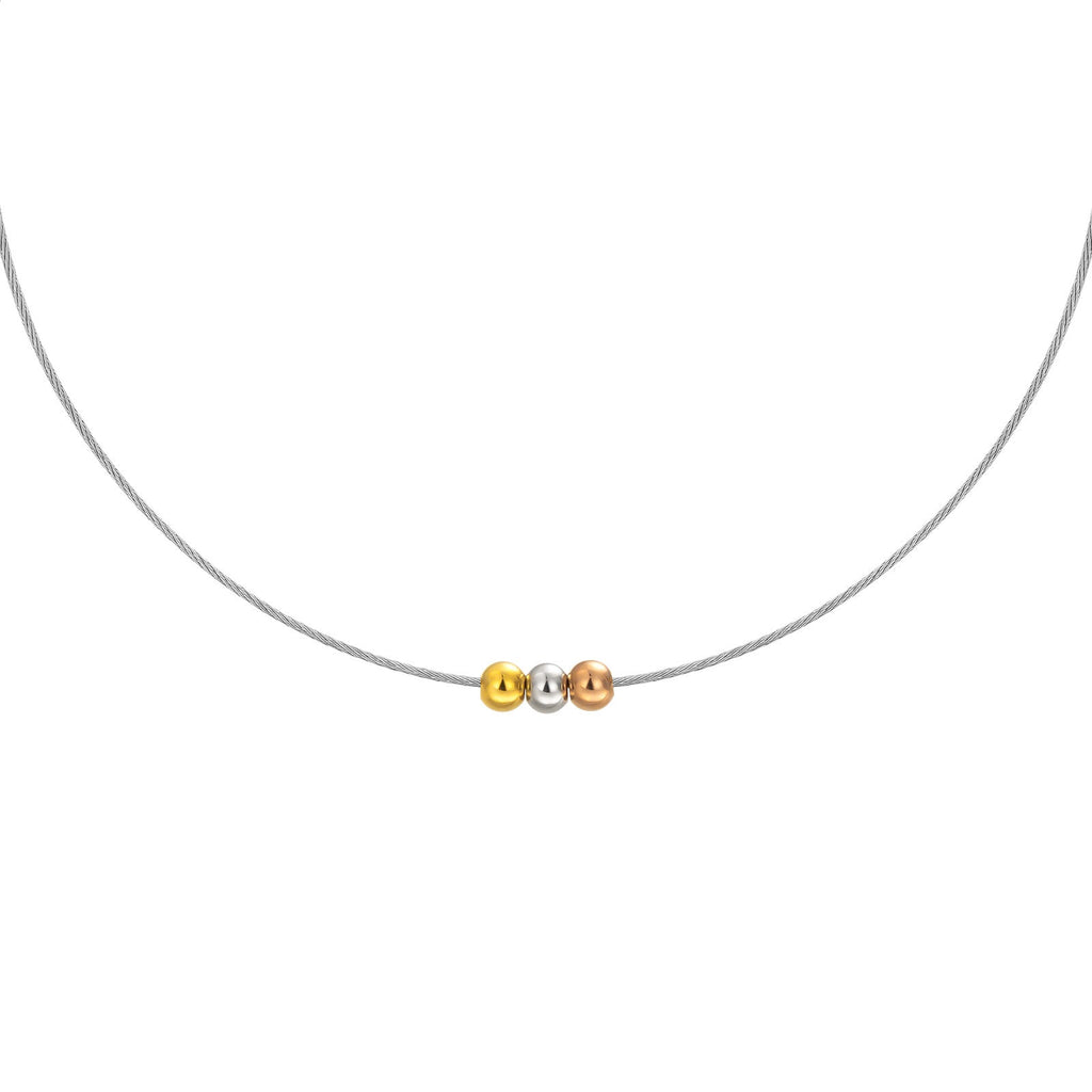 PT302W B.Tiff Triolette Pendant Necklace