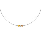 PT302W B.Tiff Triolette Pendant Necklace