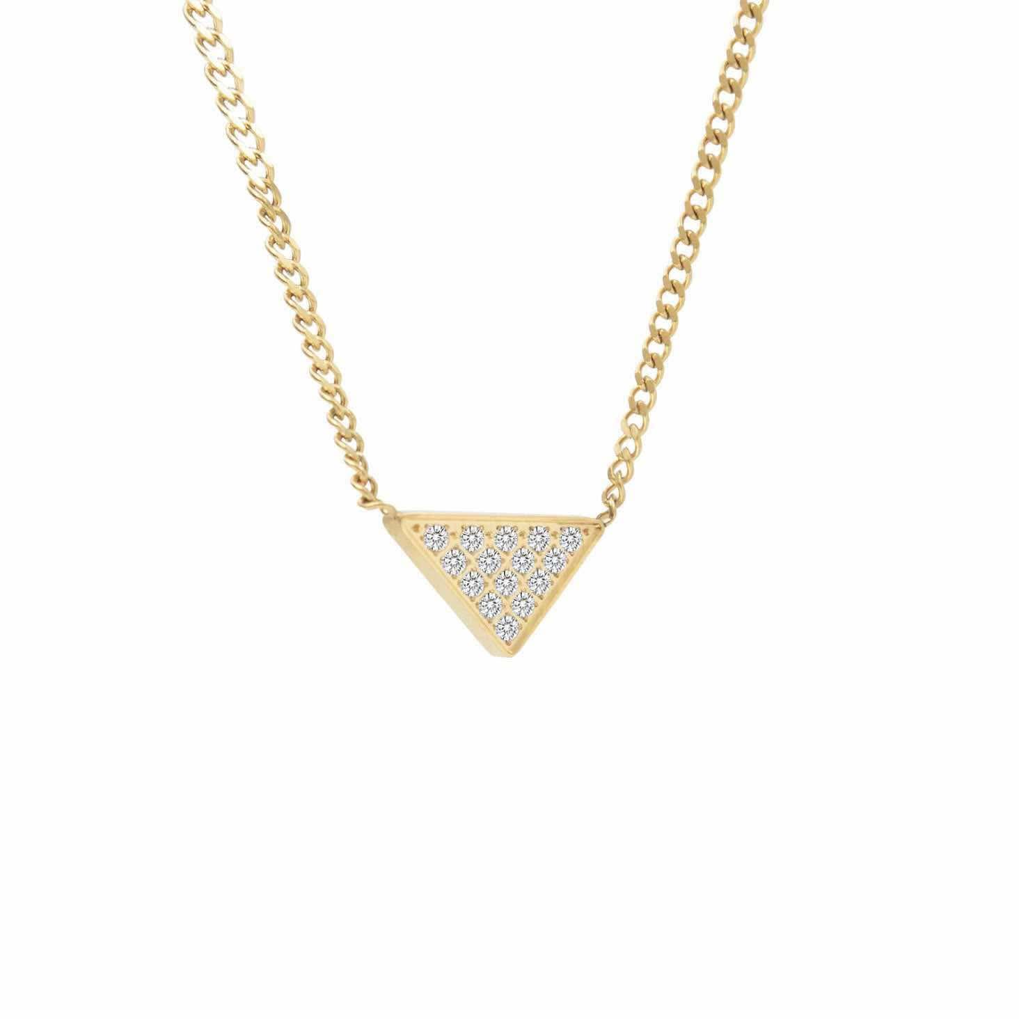 PT323G B.Tiff Gold Supera Pendant Necklace