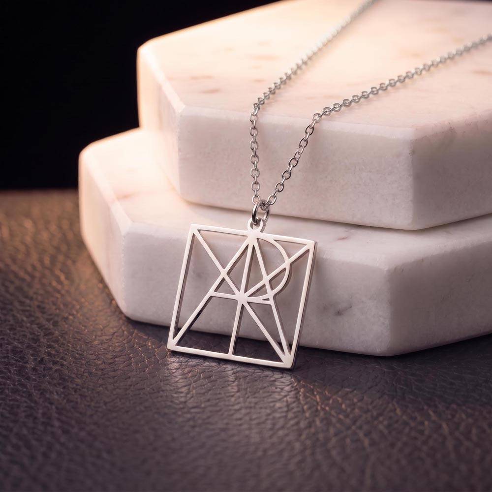 Minimalist Monogram Name Necklace