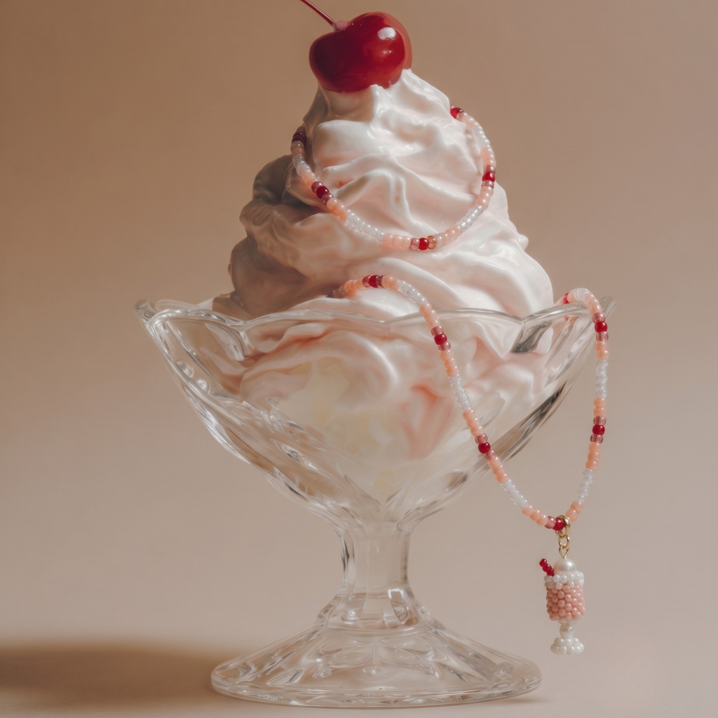Beaded Berry Sundae
