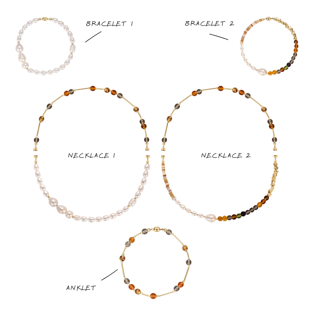 TIKI PEARLS SET