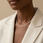 MINI BUTTON NECKLACE