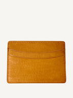 Tan Calfskin Card Case