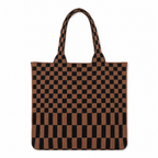 The Classic Checkered Skinny Tote