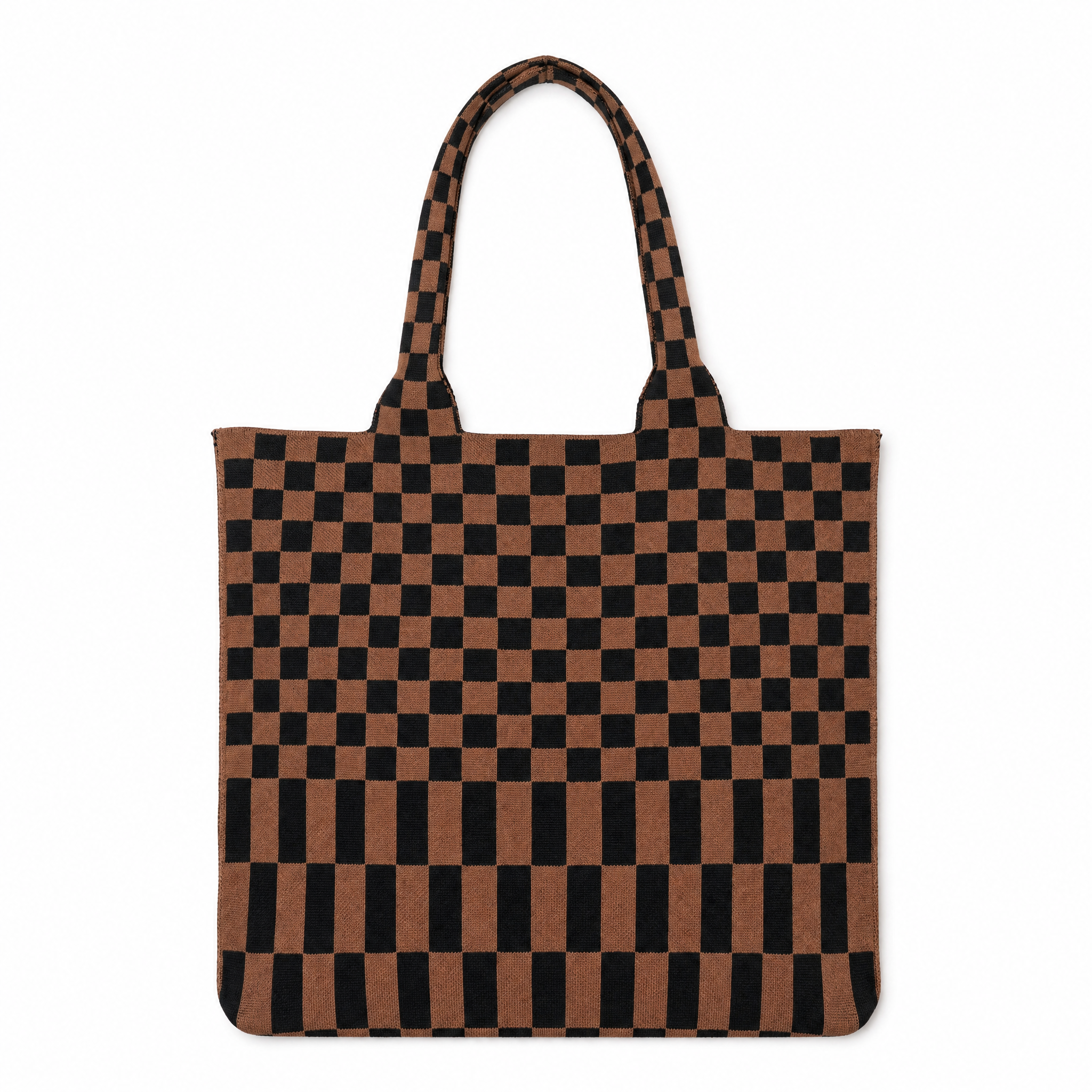 The Classic Checkered Skinny Tote
