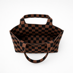 The Classic Checkered Skinny Tote