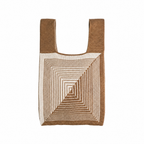 Labyrinth Beige Handbag