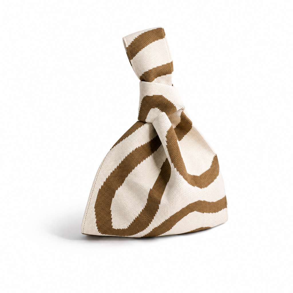 The Meander Beige Handbag