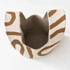 The Meander Beige Handbag