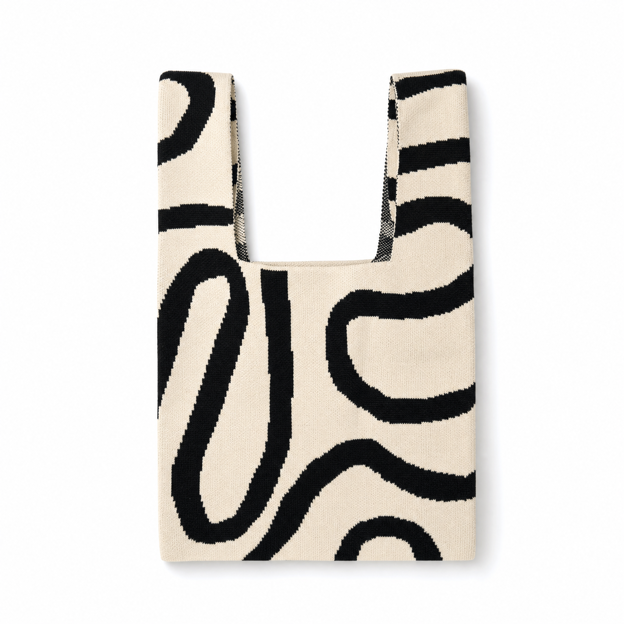 The Meander Black Handbag